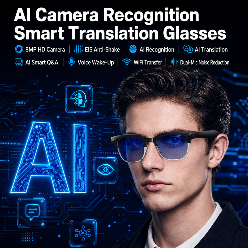 Audio Music Recognition - AI 스마트 번역 안경 W630 인식