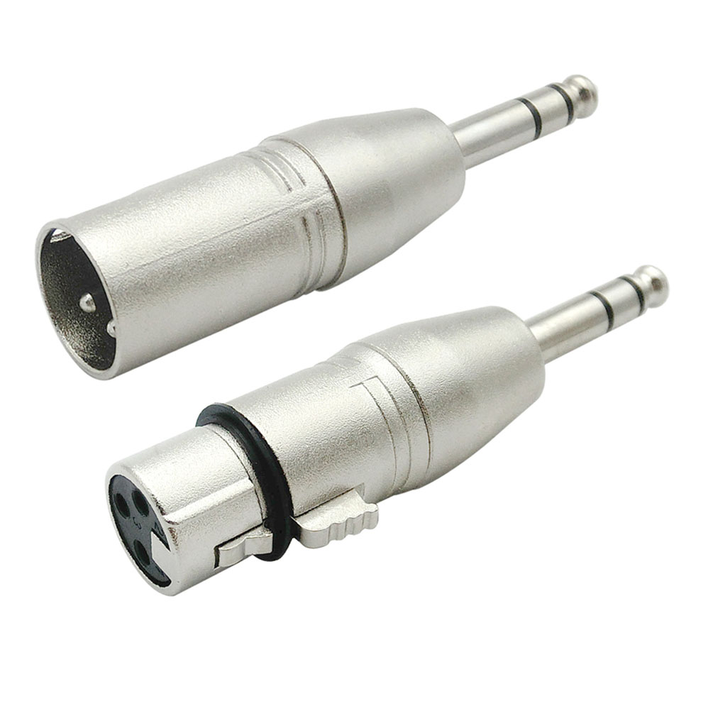 Cable Xlr Balanced - 2개 세트 1/4인치 TRS to XLR