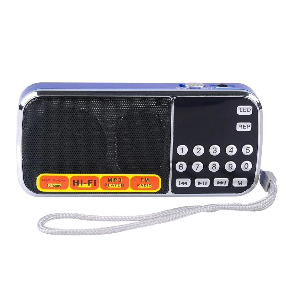 Portable Amplifier Mini - L-088 휴대용 HIFI 미니 스피커, MP3