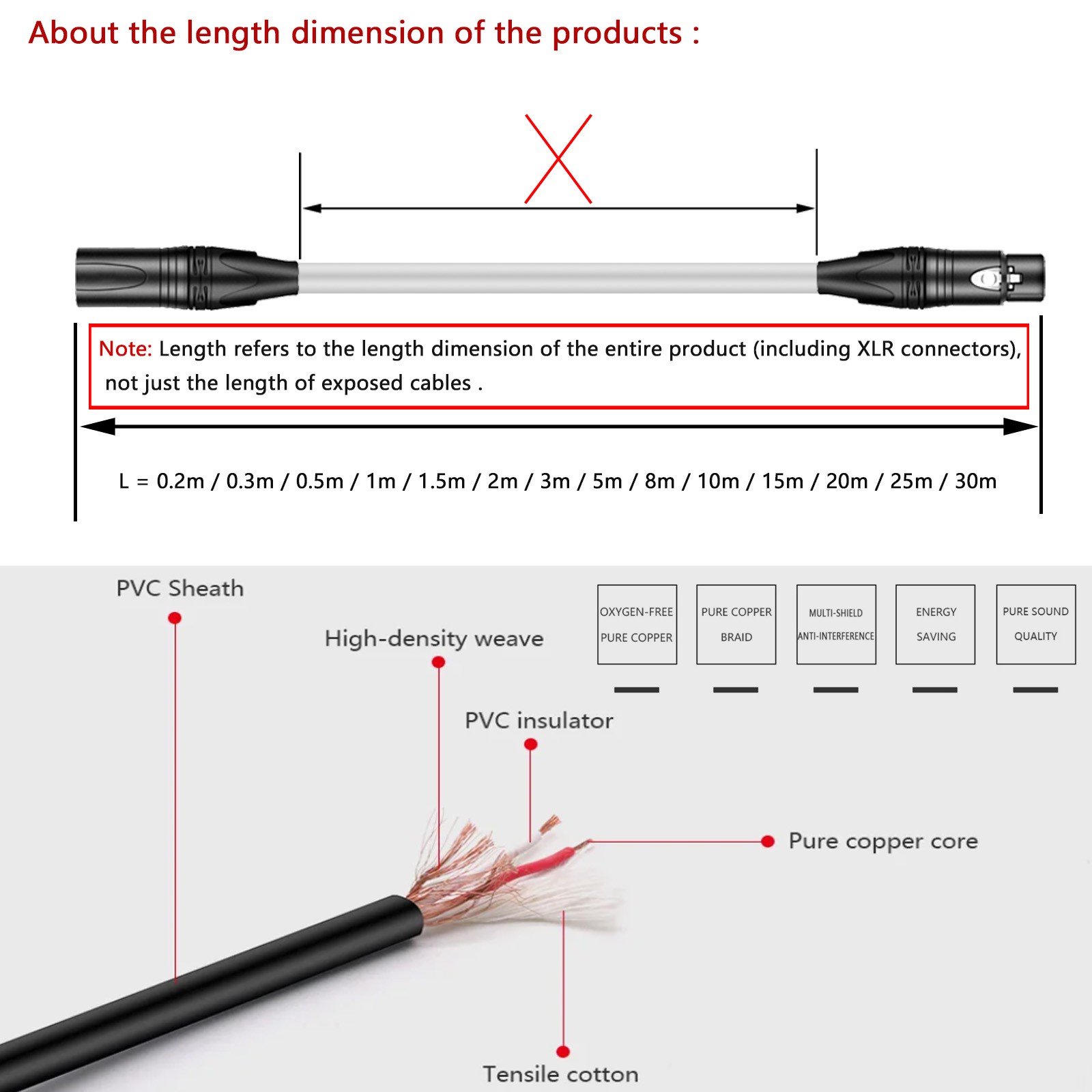 XLR 마이크 케이블, 3핀 M/F XLR 케이블 오디 - Cable Xlr Balanced 리뷰 및 가격