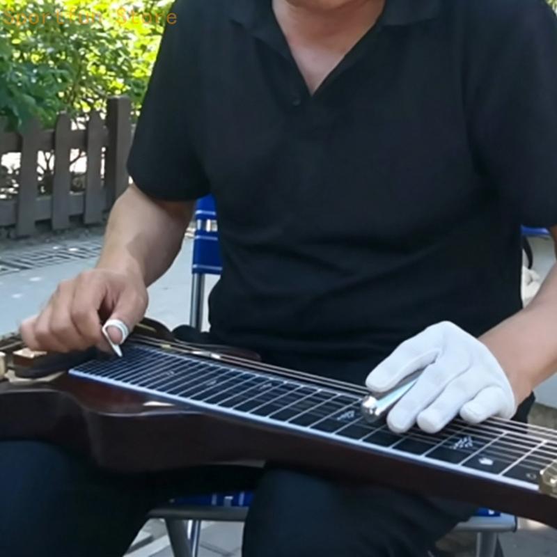 부드러운 접촉과 실버 톤의 기타 핑거 슬라이드 금속 튜 - Guitar Slide Tube 리뷰 및 가격