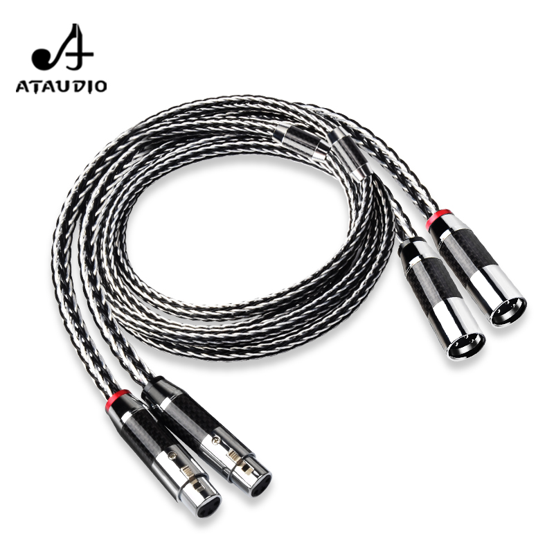 HIFI용 2XLR 남성-여성 케이블 3핀 카본 파이버 - Cable Xlr Balanced 리뷰 및 가격