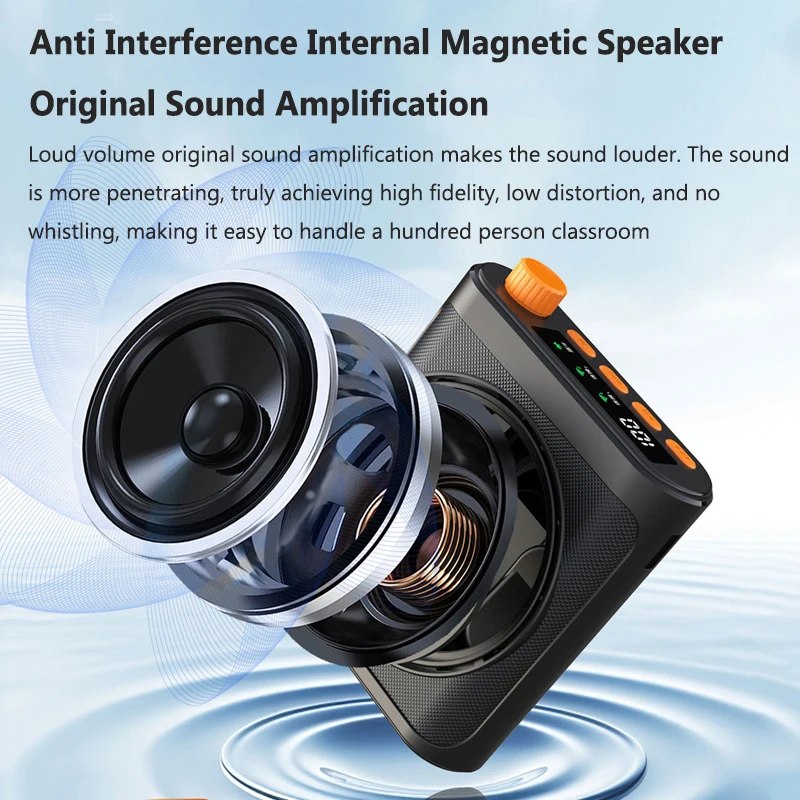 라발리에 마이크가 장착된 휴대용 음성 증폭기 교사 투어 - Portable Amplifier Mini 리뷰 및 가격