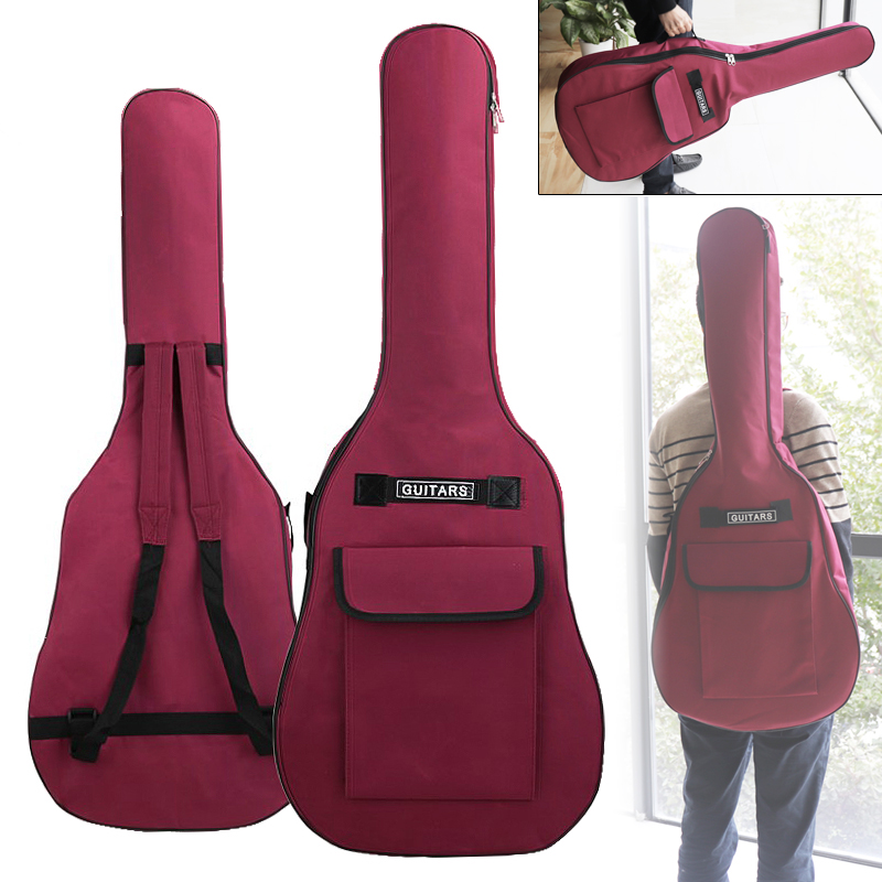 옥스포드 패브릭 어쿠스틱 기타, 일렉트릭 기타, 더블  - Case Guitar Gig Bag 리뷰 및 가격
