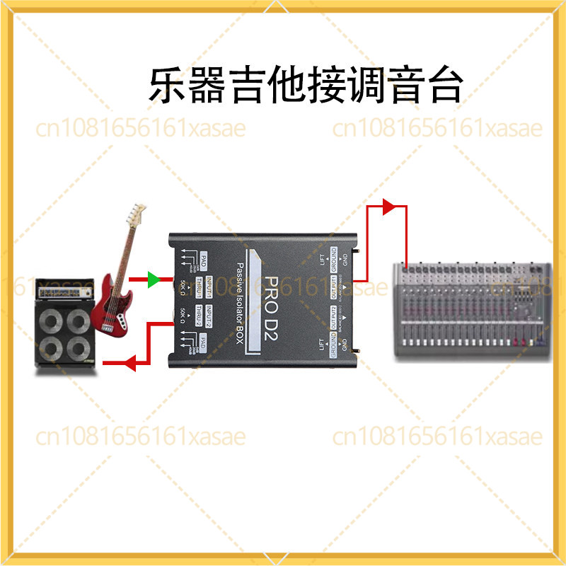 전문 악기용 DI 박스 6.5mm-XLR 밸런스드 케이 - Cable Xlr Balanced 리뷰 및 가격