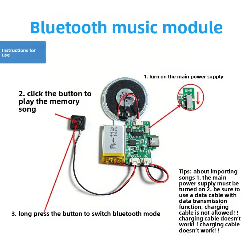 충전식 무선 오디오 사운드 모듈 USB 다운로드 사운드 - Audio Music Download Free 리뷰 및 가격