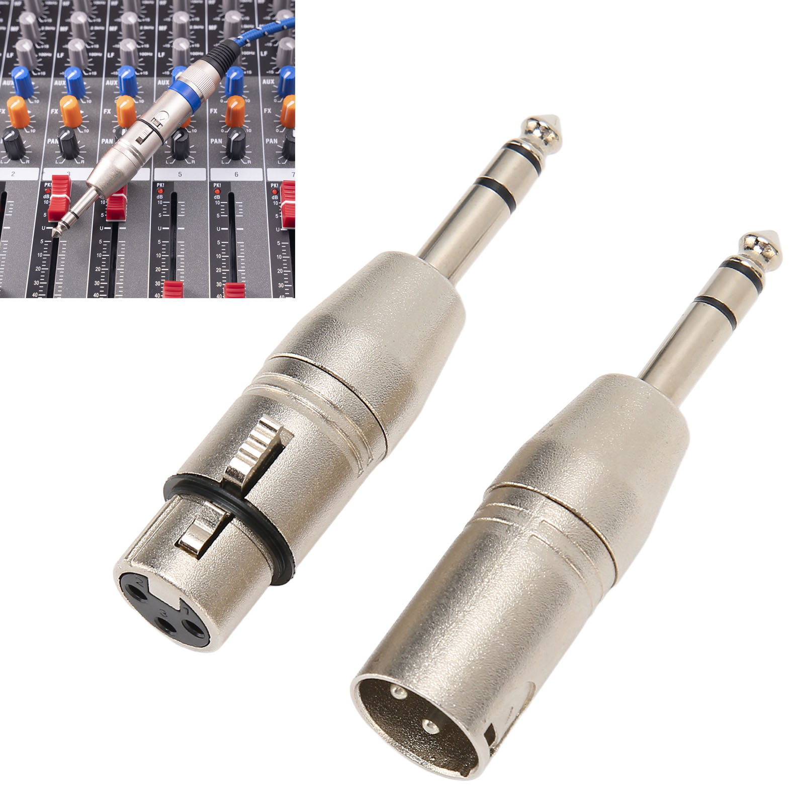 1/4 인치 TRS-XLR 어댑터, 6.5mm 스테레오 - Cable Xlr Balanced 리뷰 및 가격