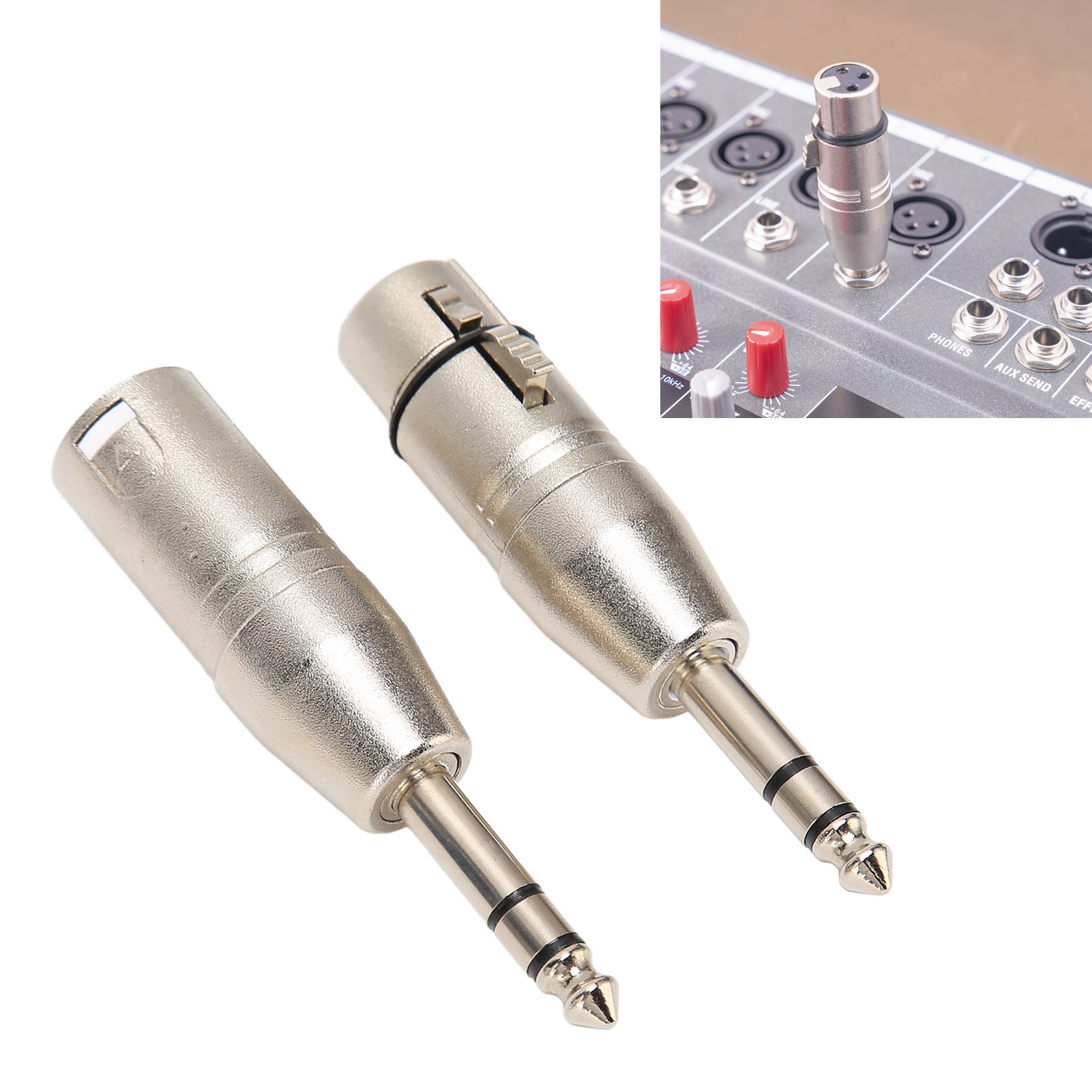 1/4 인치 TRS-XLR 어댑터, 6.5mm 스테레오 - Cable Xlr Balanced 리뷰 및 가격